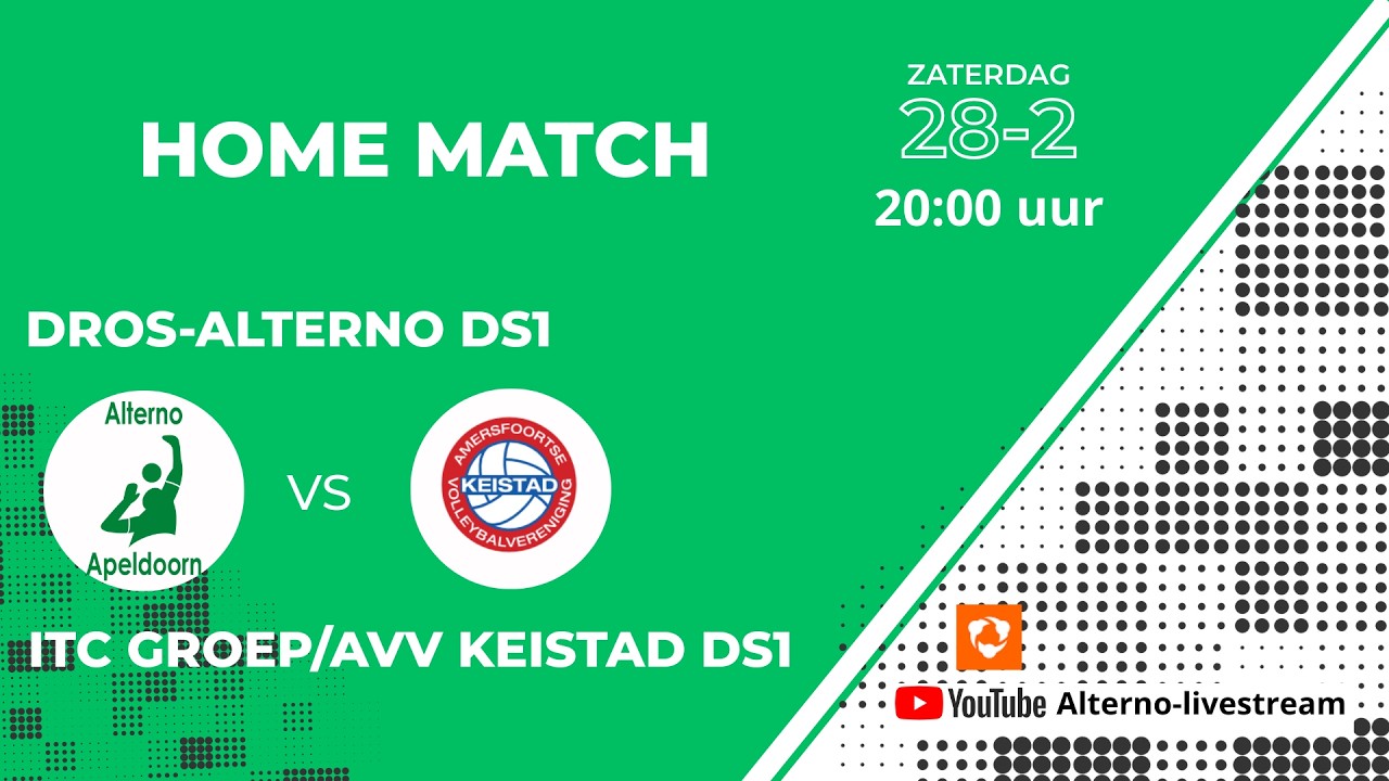 Dros Alterno DS1 vs ITC Groep/AVV Keistad DS1