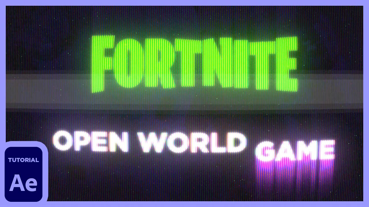 📺 Intro Retro CRT en After Effects | Efecto de Monitor CTR + Template Gratis