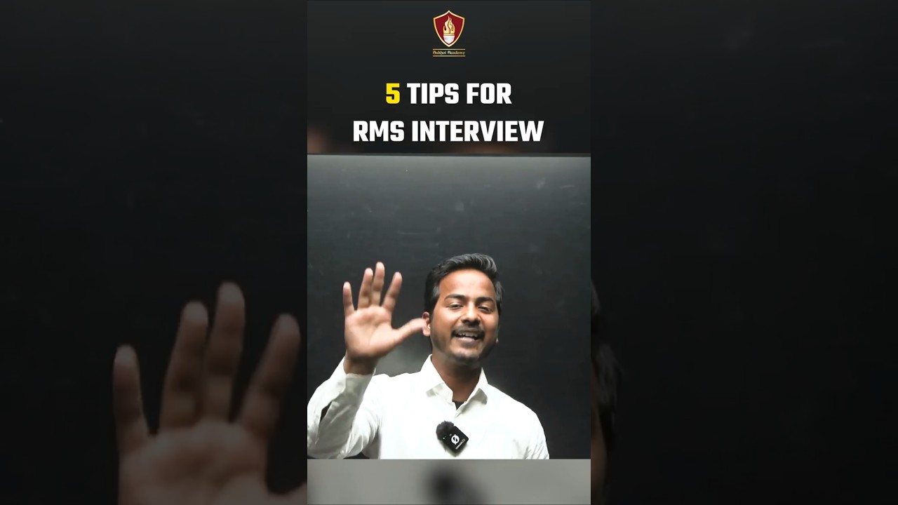5 Tips For RMS Interview | RMS Interview Exam Preparation Tips