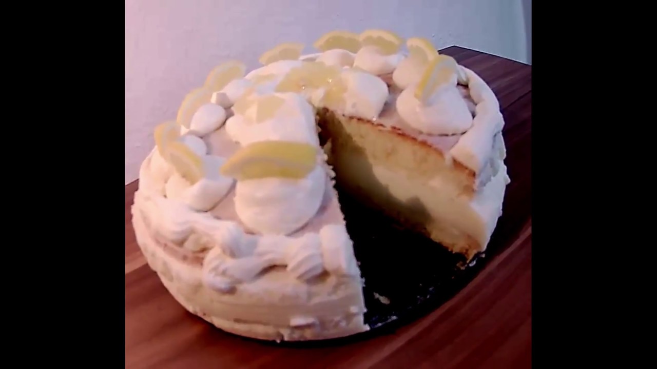 Buttermilch Zitronen Torte