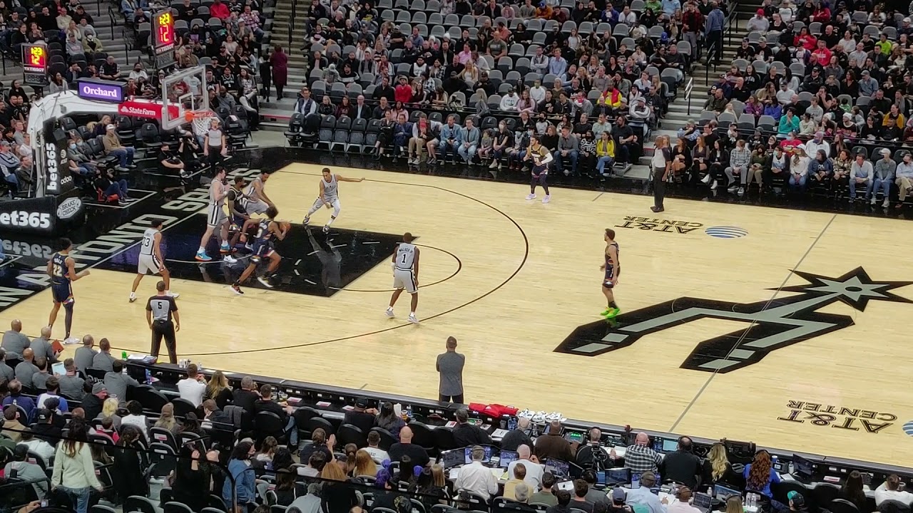 Spurs vs Nuggets and AT&T Center Mini Tour (12/11/2021)