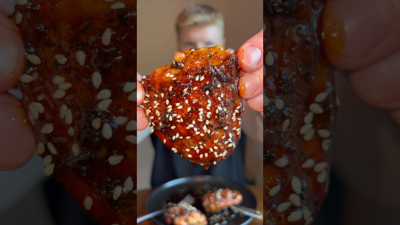 Honey Sesame Chicken Thighs