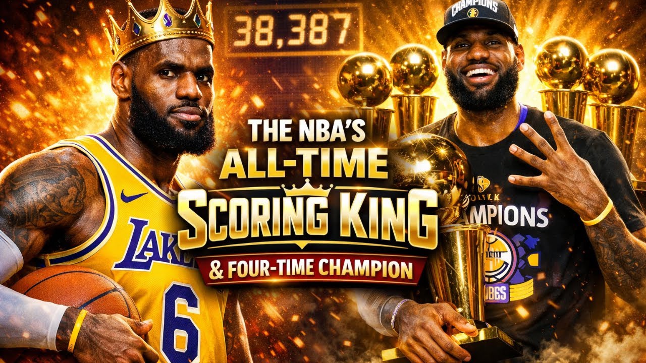 The NBA's All-Time Scoring King and Four-Time Champion