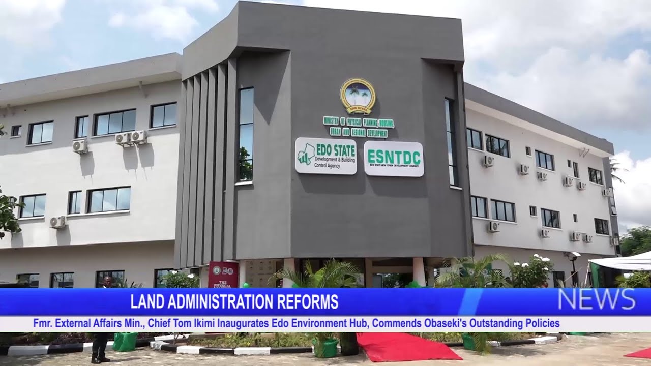 Chief Tom Ikimi Inaugurates Edo  Environment Hub, Commends Obaseki's Outstanding Policies