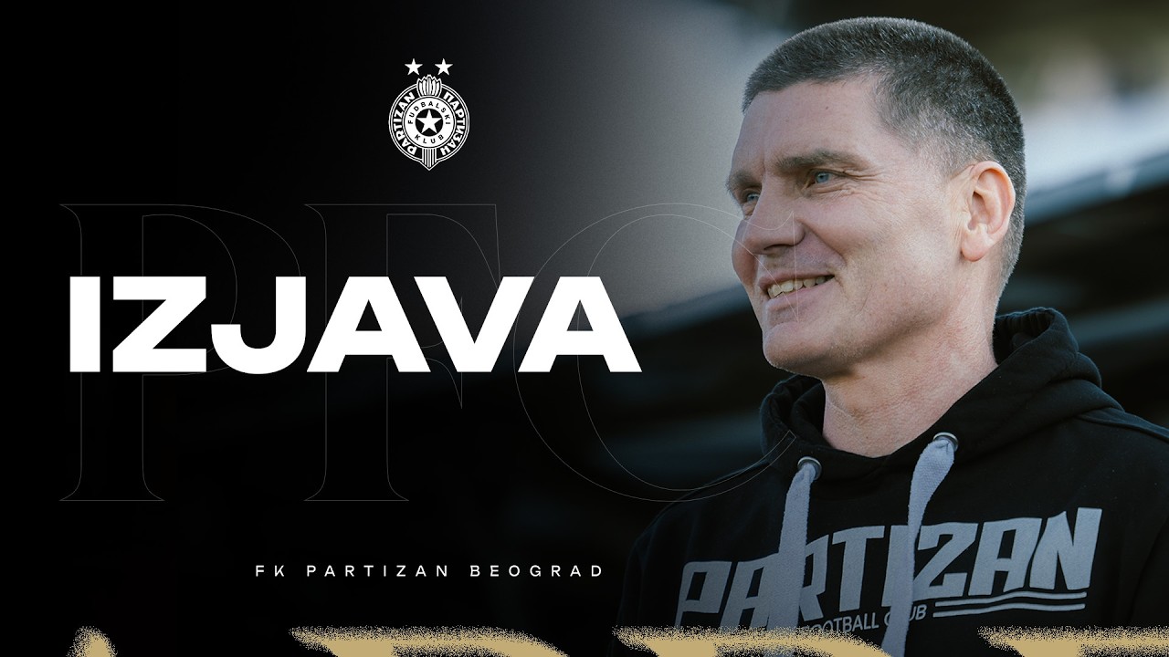 IZJAVA | Srđan Blagojević nakon meča Partizan - TSC (2:1)