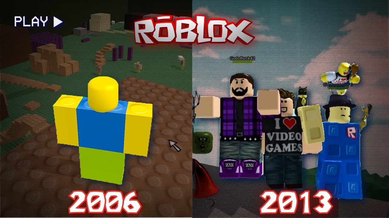 The Entire History of Old Roblox: 1989&ndash;2013