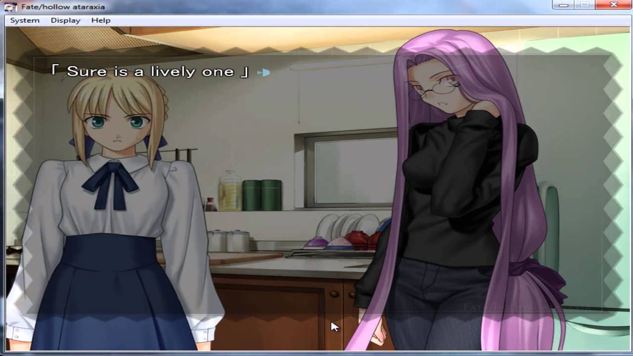 Fate Hollow Ataraxia Battle for Today's Menu