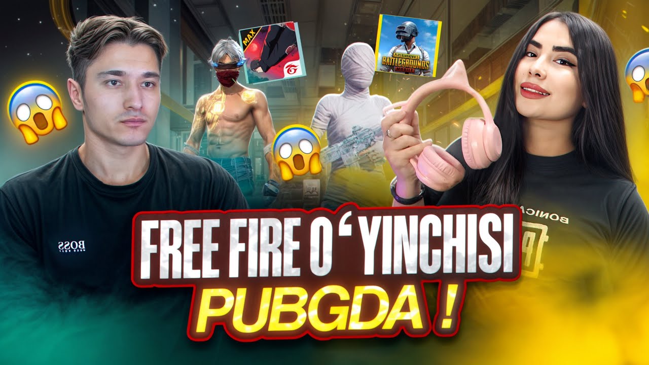 FREE FIRE OʻYINCHISI ENDI SHART BAJARADIMI ?🫣😅❤️| PUBG HAQIDA FIKRI QANAQA BO’LDI?😨🫣 