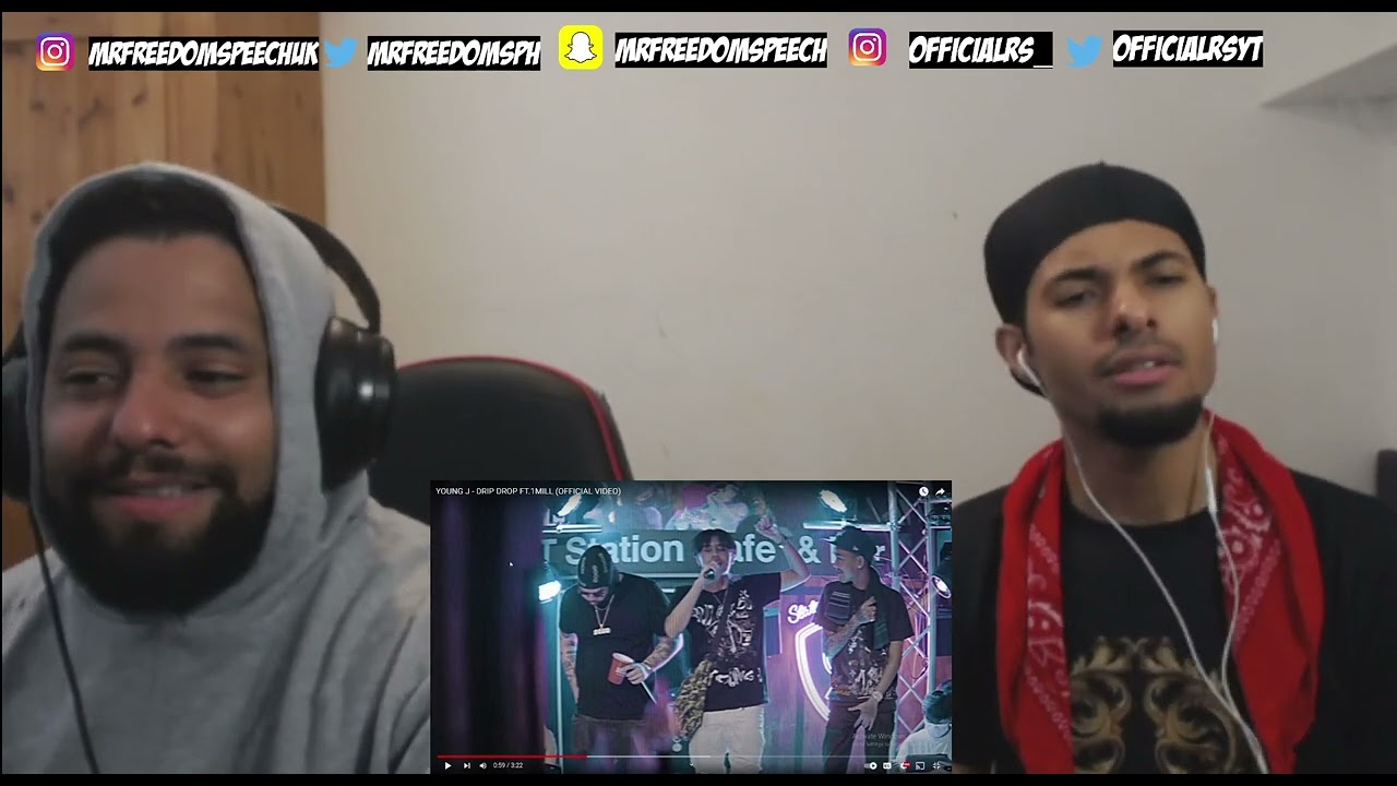 They killed the beat with this flow 🔥*UK🇬🇧REACTION* 🇹🇭 YOUNG J FT 1MILL - DRIP DROP  THAI  RAP