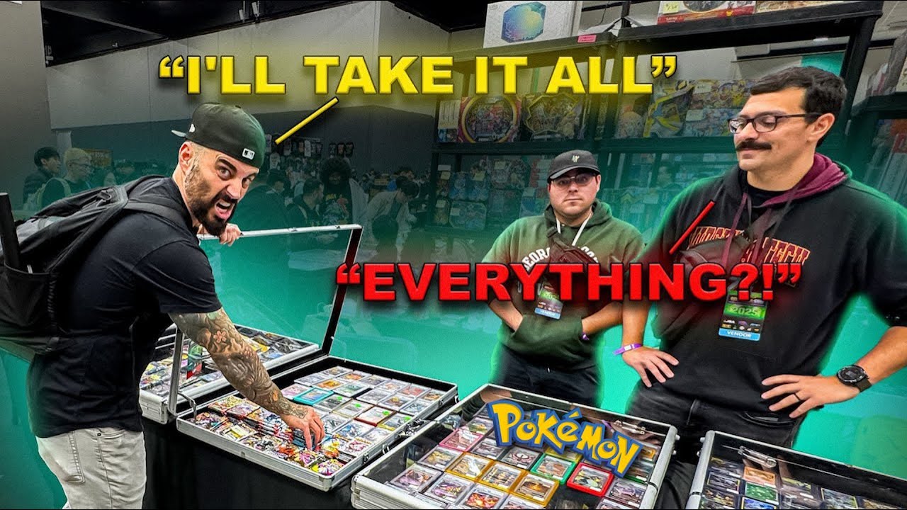 We Spent THOUSANDS on Pokemon Cards at LA Collect-A-Con!