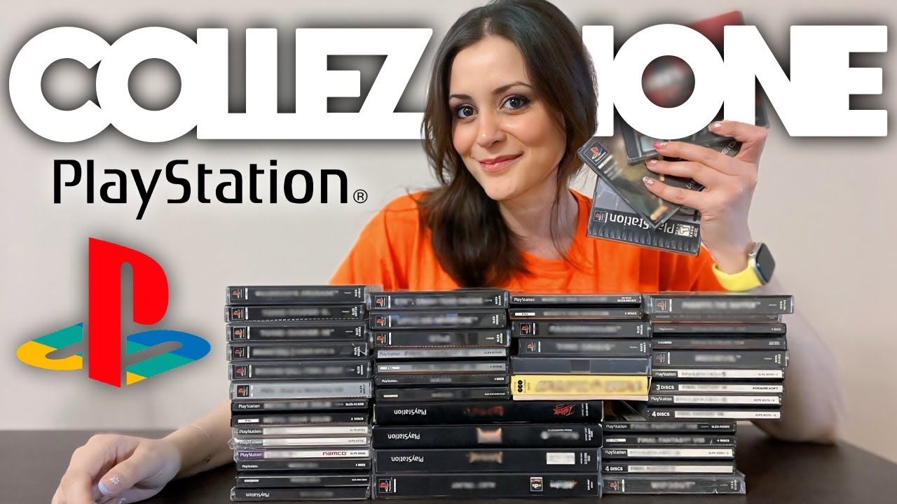 LA NOSTRA COLLEZIONE DI GIOCHI PS1!