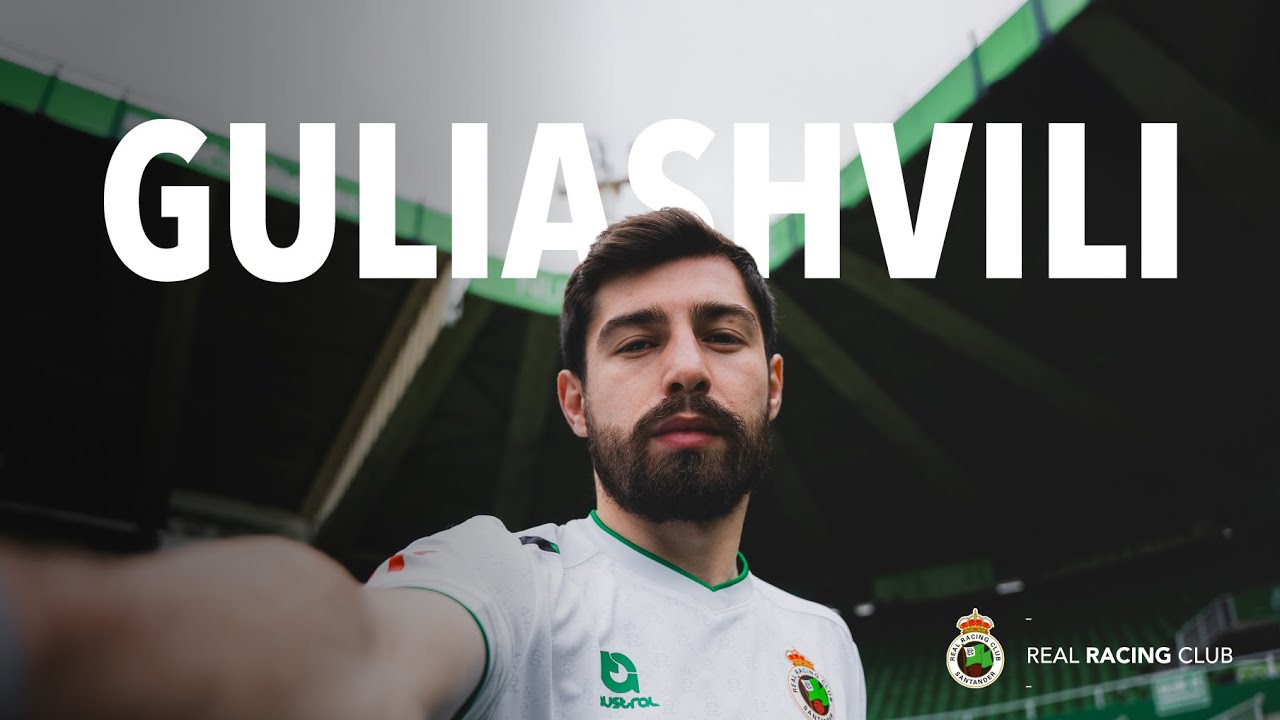 Presentación oficial de Guliashvili | Nuevo jugador del Real Racing Club