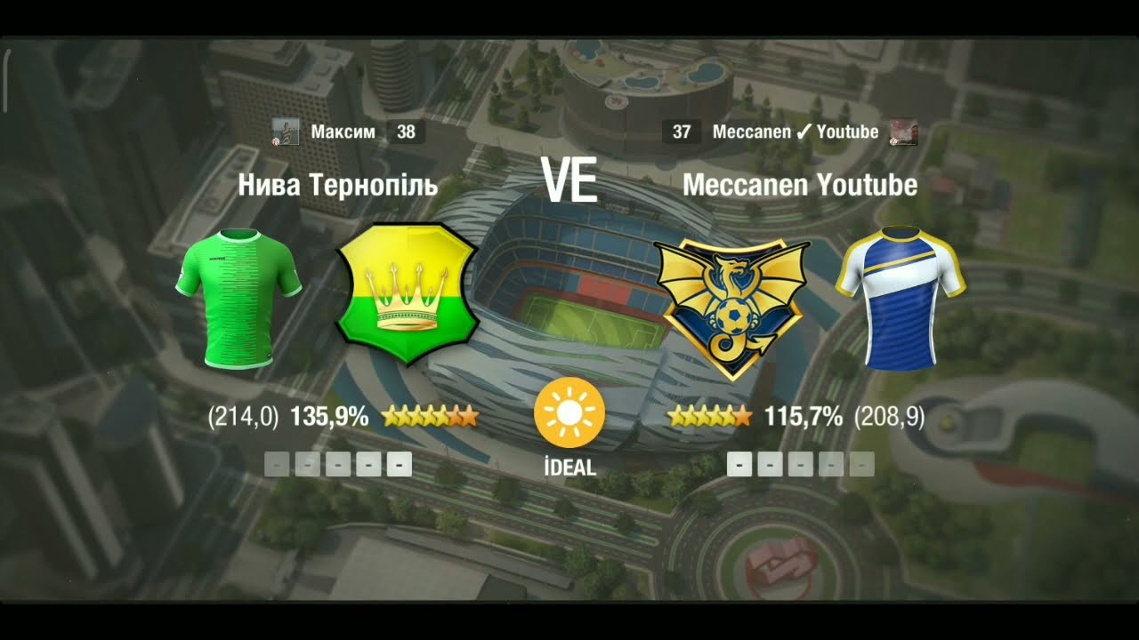 Top Eleven 2023 - 20 Puan Güçlü Rakiple Şampiyonlar Ligi Rövanş Maçı
