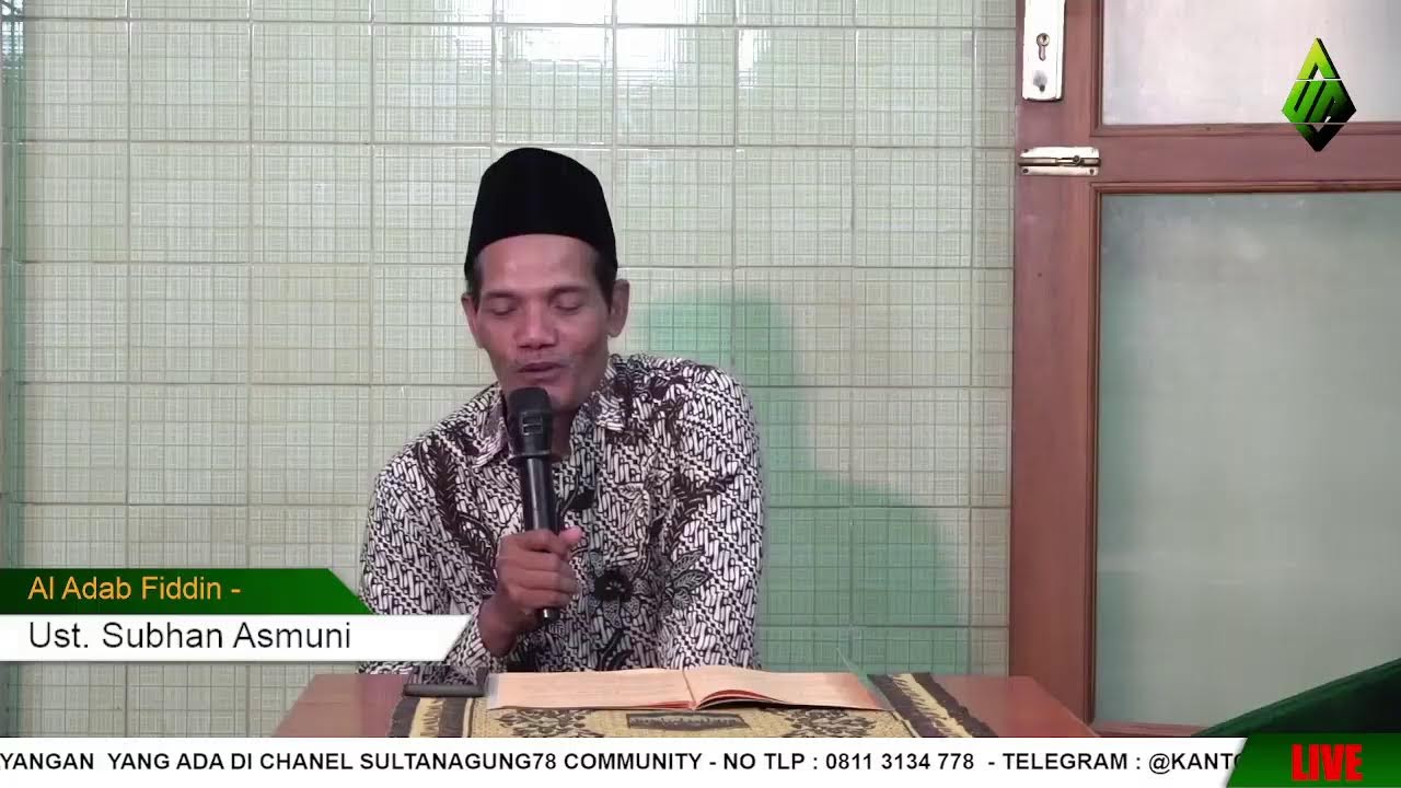 Pengajian Ramadhan - Al Adab Fiddin - (14-Ramadhan 1447H)