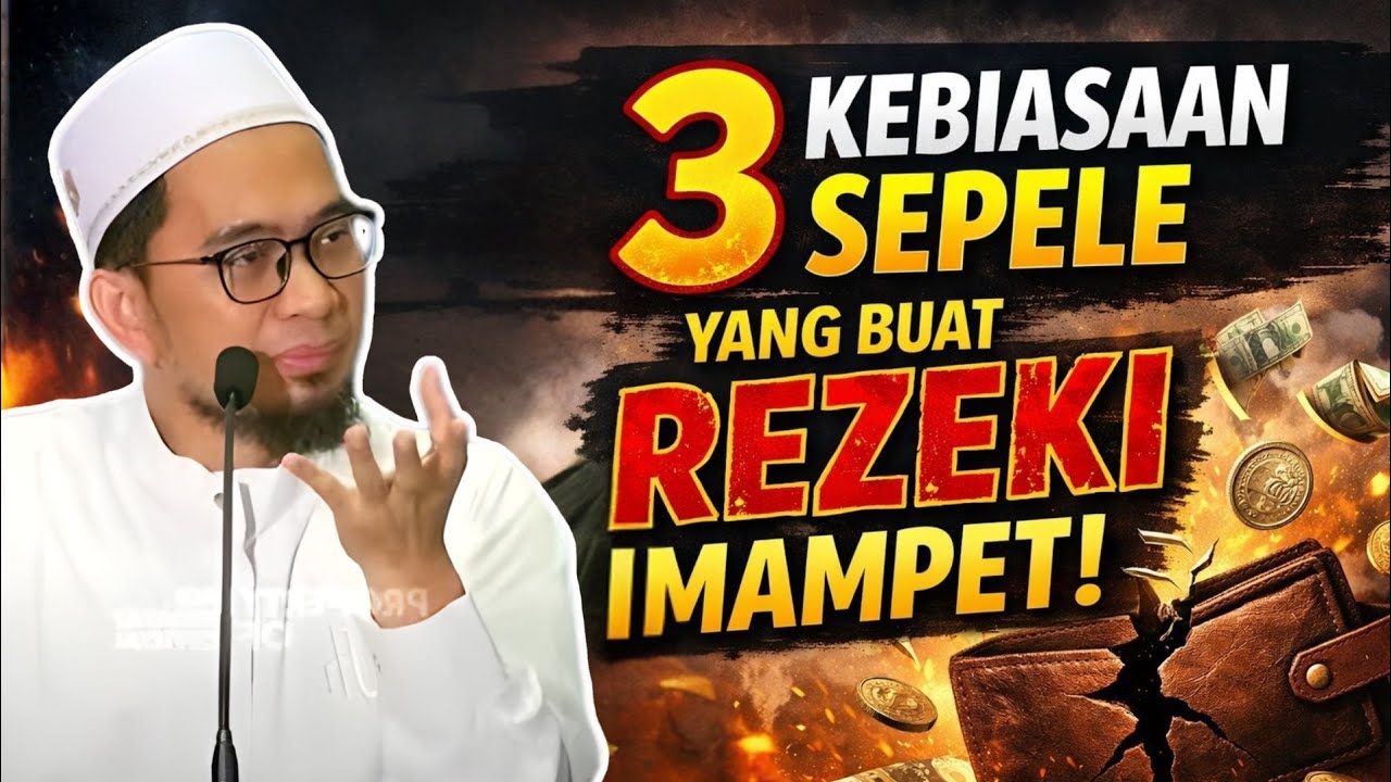 AWAS INI KEBIASAN YANG BUAT REZEKI MAMPET USTADZ ADI HIDAYAT TERBARU - KAJIAN RAMADHAN 2026