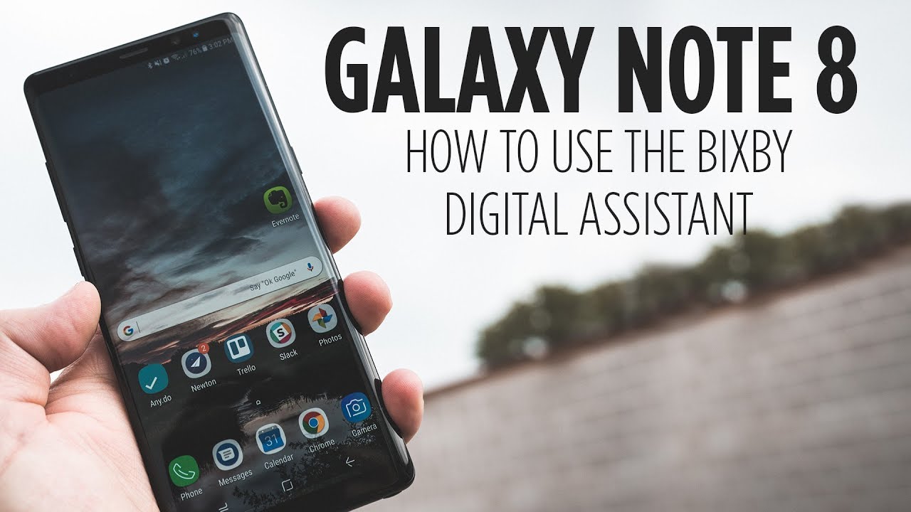 Galaxy Note 8 - How to use the Bixby Digital Assistant