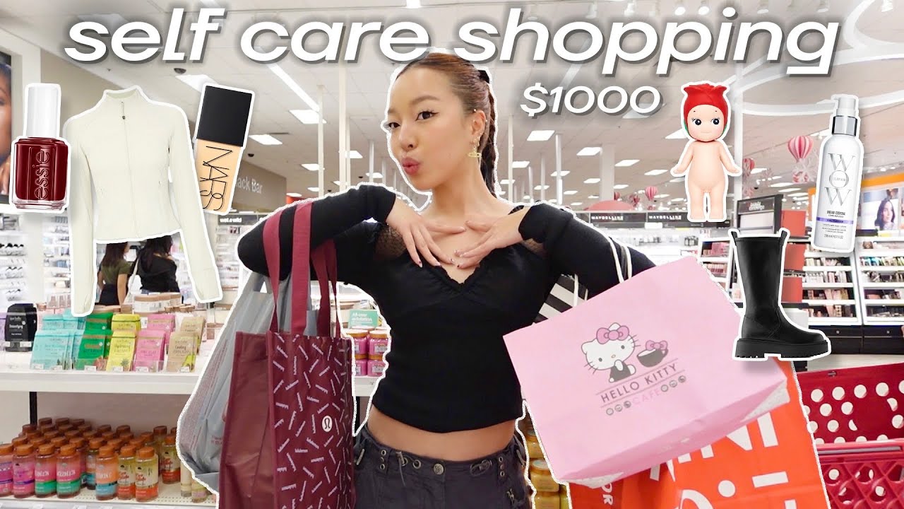 Видеоблог о шопинге за 1000 долларов 🛍️ уход за собой, предметы первой необходимости для гигиены,...