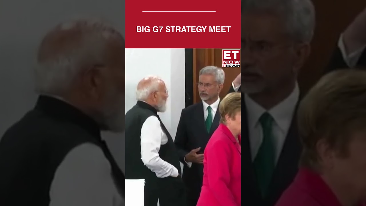 G7 Summit 2026: PM Modi Seen Taking Brief From Jaishankar Before Key Leaders&rsquo; Meet #shorts