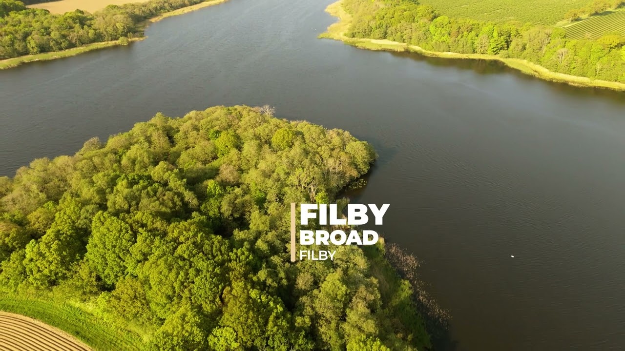 Serenity Over the Broads: An Aerial Journey | Relaxing Drone Footage