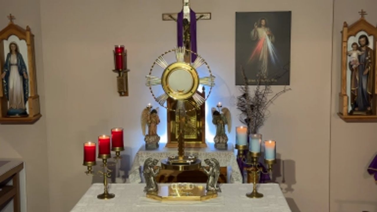 LIVE Eucharistic Adoration - Sisters of Divine Mercy