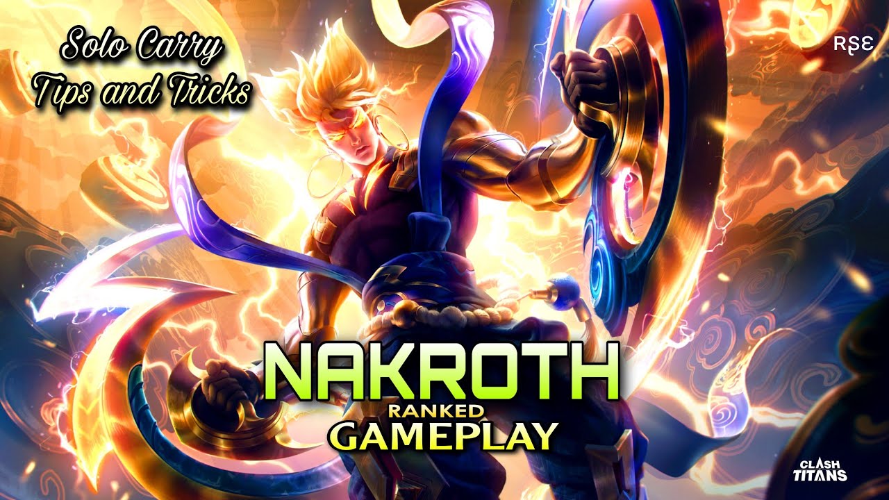 Nakroth Ranked Jungle Gameplay | Ft. Hexa United | Tips and tricks | Clash of Titans