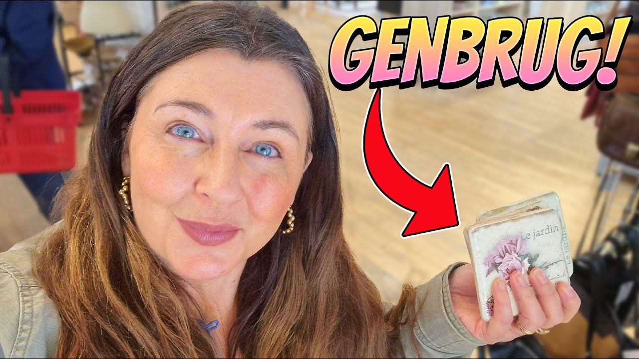 I GENBRUGSBUTIK MED NUUDII🛍😍