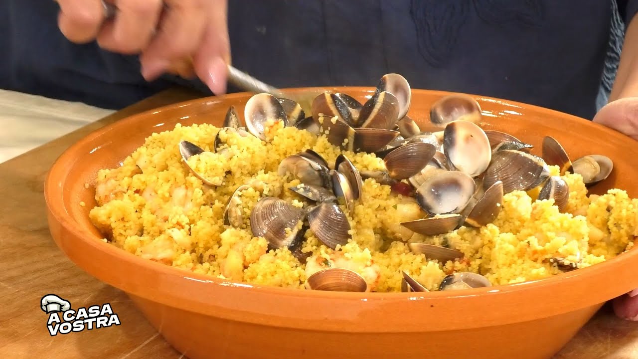 Cous Cous di Pesce e Cannolo Siciliano | Cucina Tradizionale Siciliana a Casa Vostra 🍋🐟
