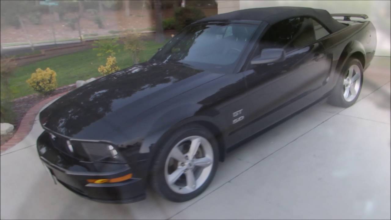 2005 Convertible GT Mustang