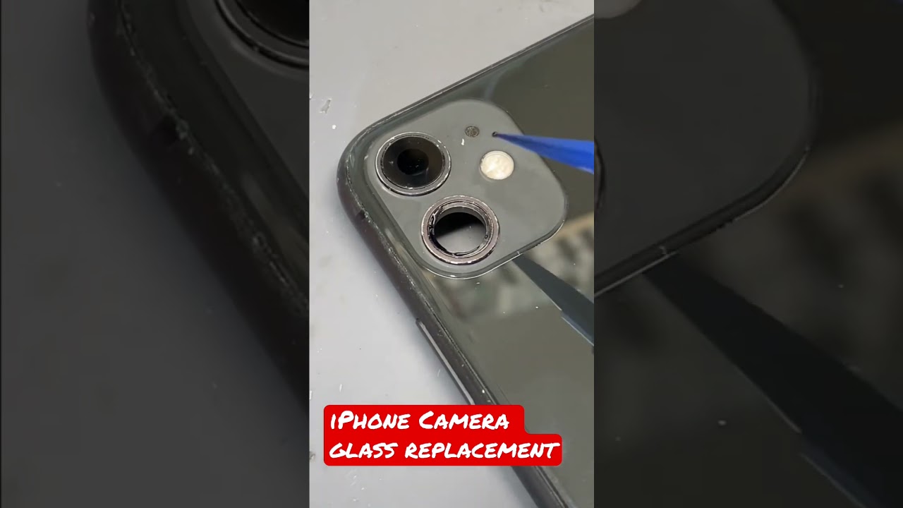 How to fix iPhone back camera glass without replacing the phone