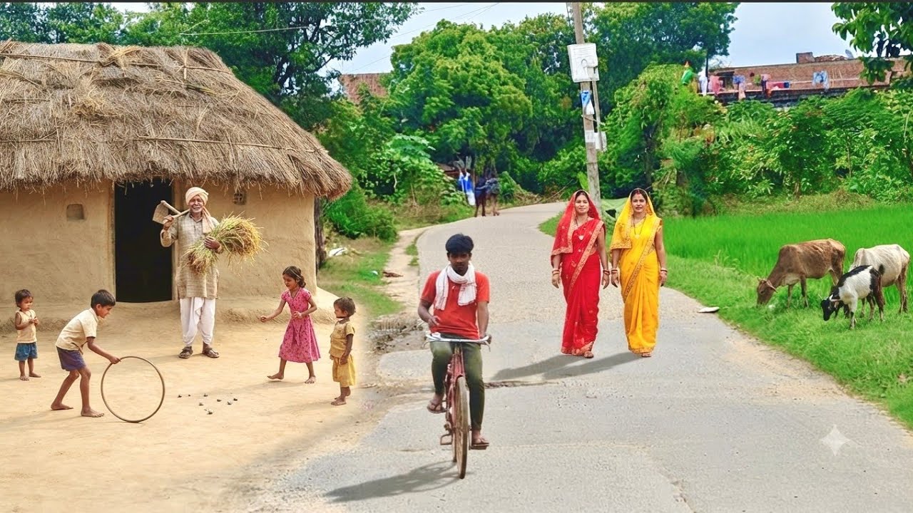 A Day of Simple Living: Hard Work & Peace in Indian Village | Indian Real Village