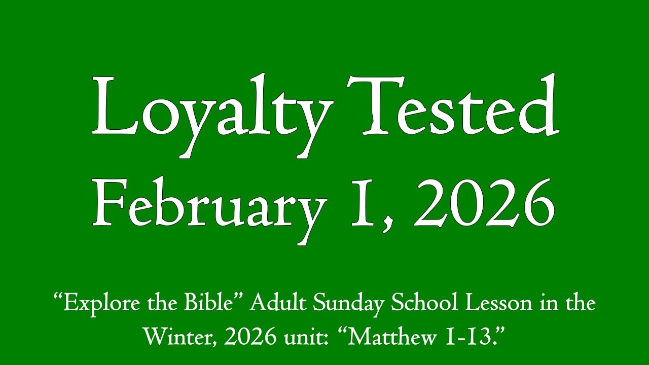 Loyalty Tested - 
