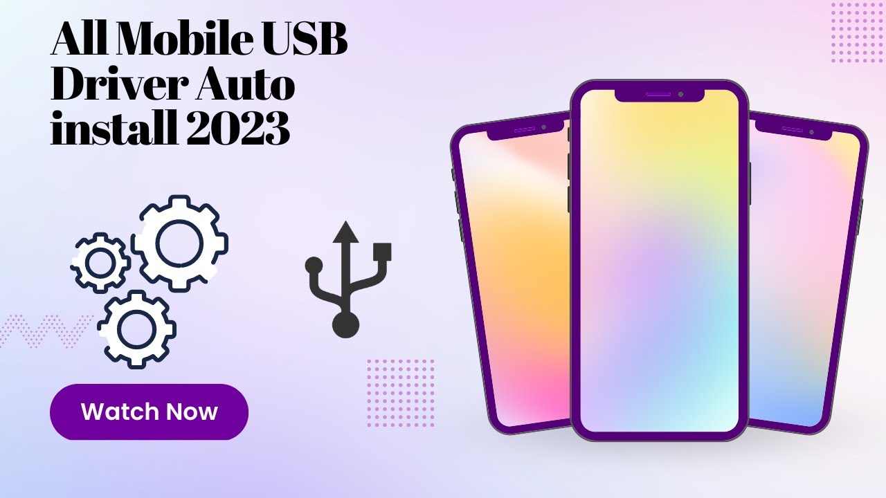 All Mobile USB Driver Auto install 2023 │ All MTK USB Driver Download
