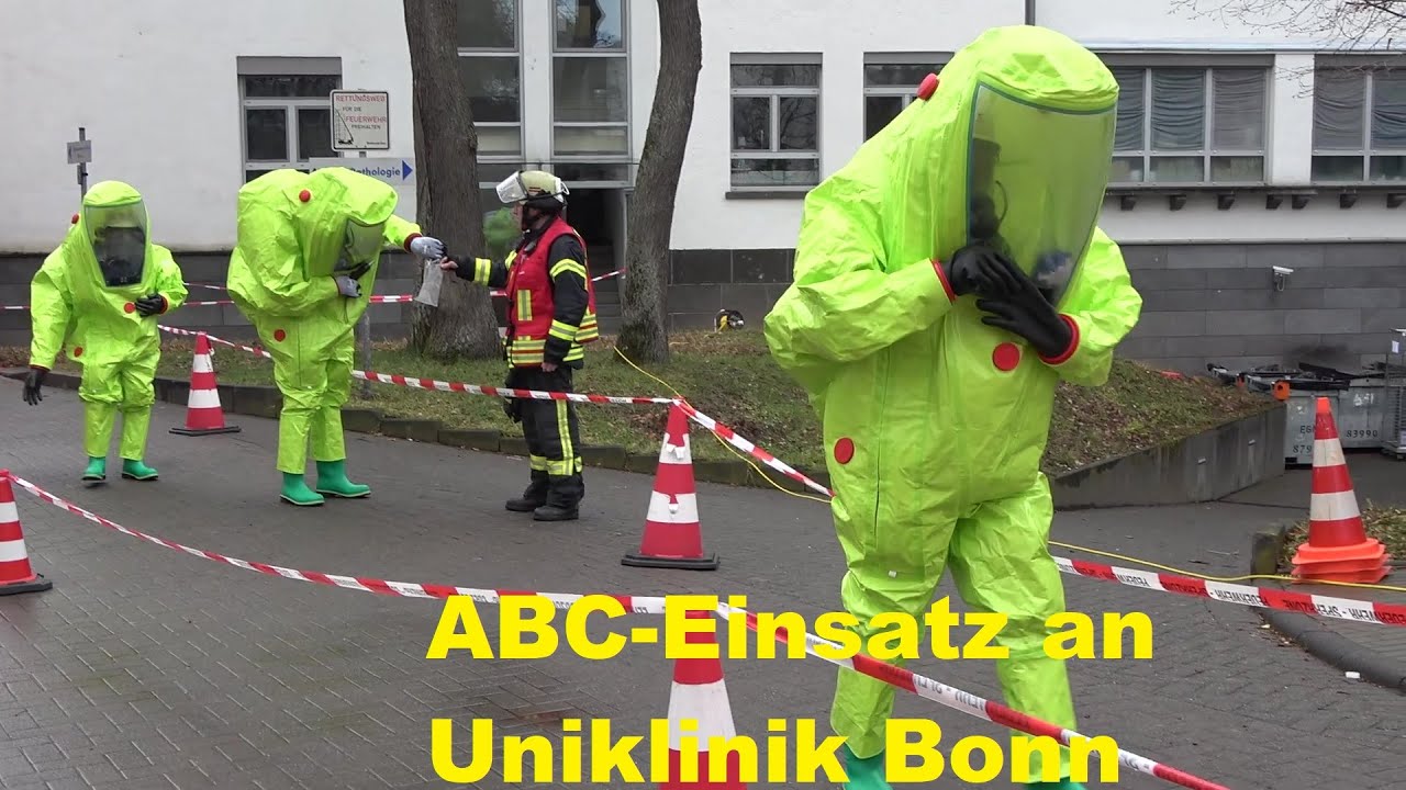 Chlorgasaustritt - 5 Verletzt an Uniklinik Bonn am 24.02.23 + O-Töne