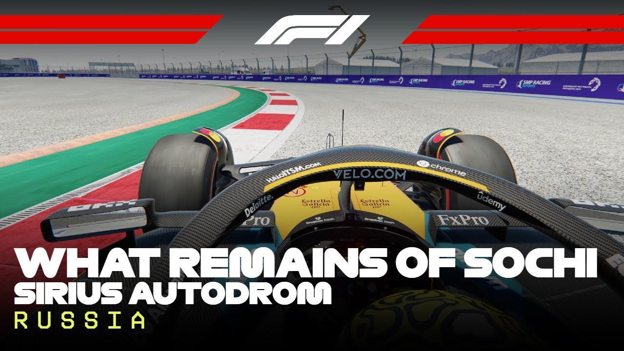 Next Lap: WHAT REMAINS OF SOCHI (SIRIUS AUTODROM) | F1 2025 Lando Norris Onboard Lap