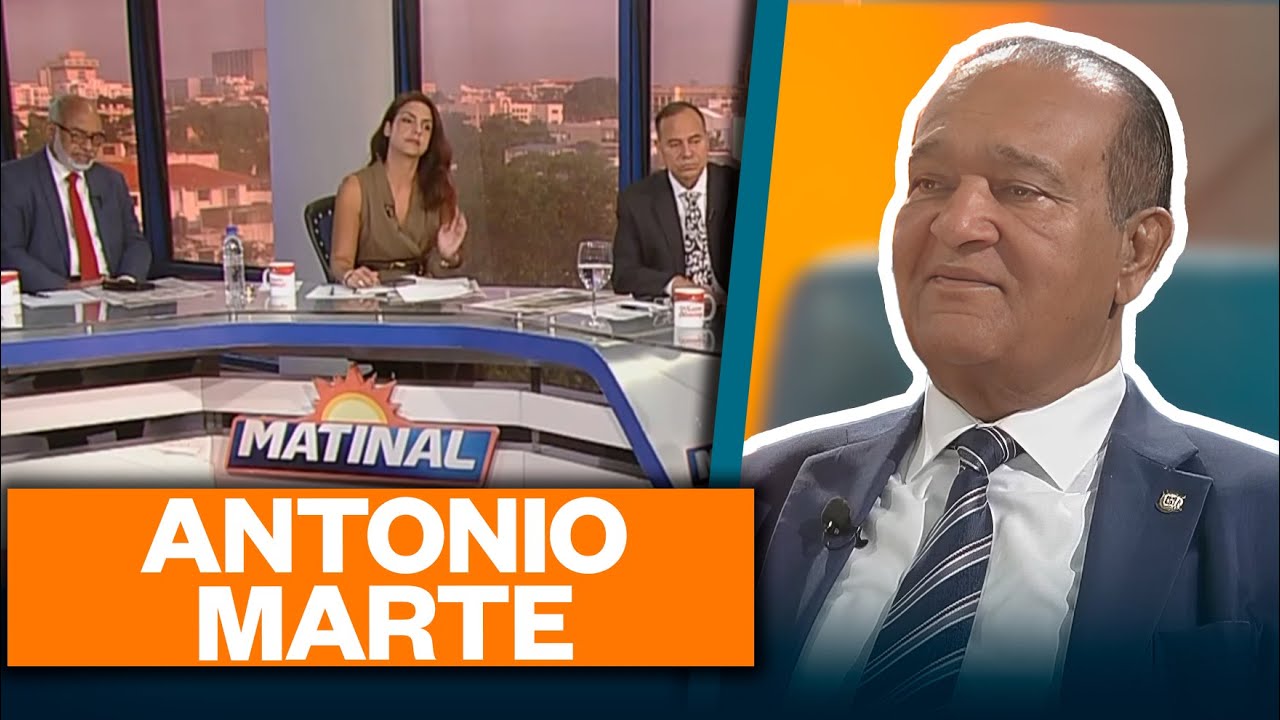Antonio Marte, Senador de la provincia Santiago Rodríguez | Matinal