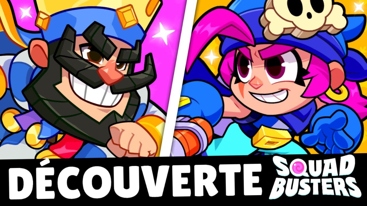 Découverte de 2 perso ULTRA RARE sur Squad Busters !