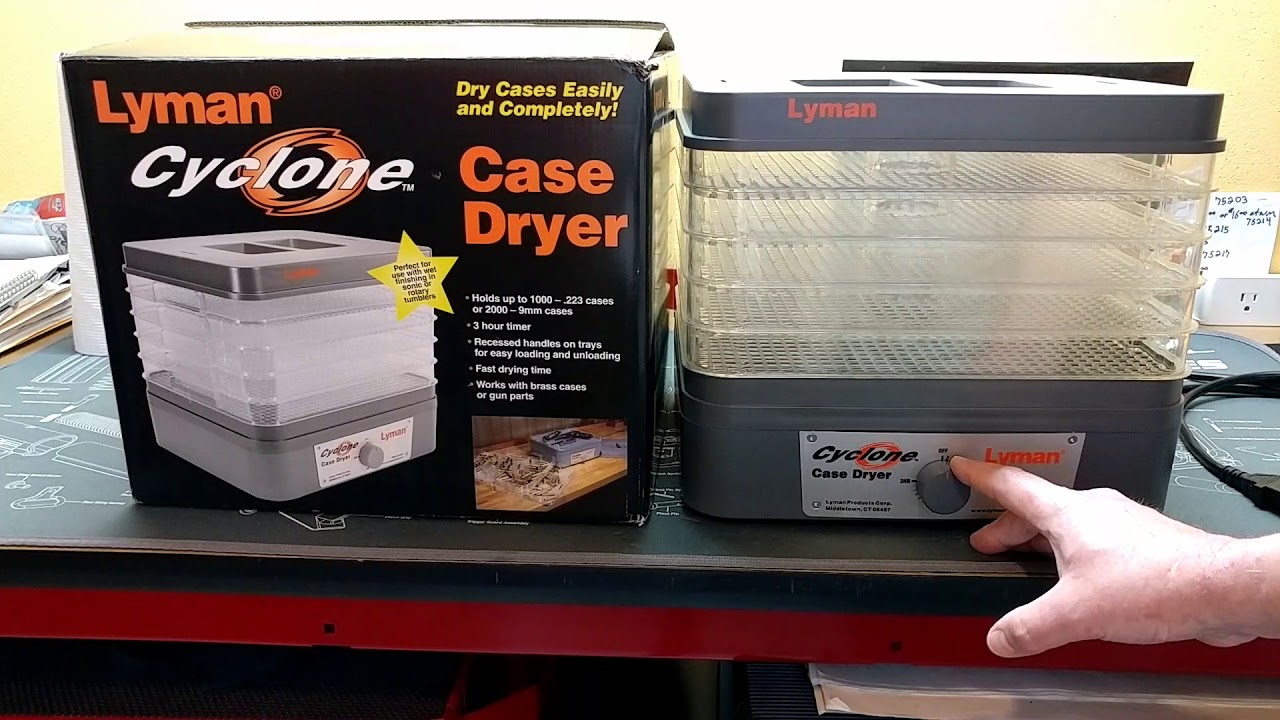 Lyman Cyclone case dryer