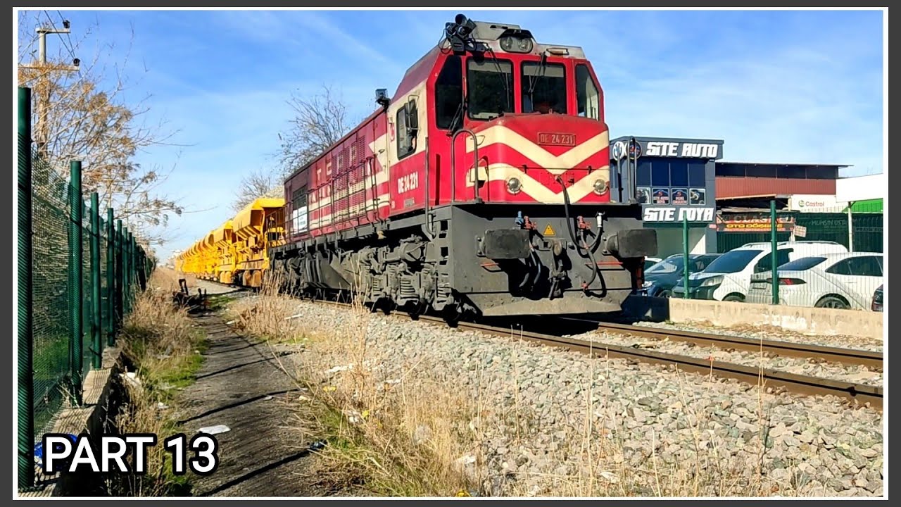 HEMZEMİN GEÇİTLER & AKSİYON YÜK TRENLERİ 13 | LEVEL CROSSINGS & ACTION FREIGHT TRAINS 13 |DİYARBAKIR
