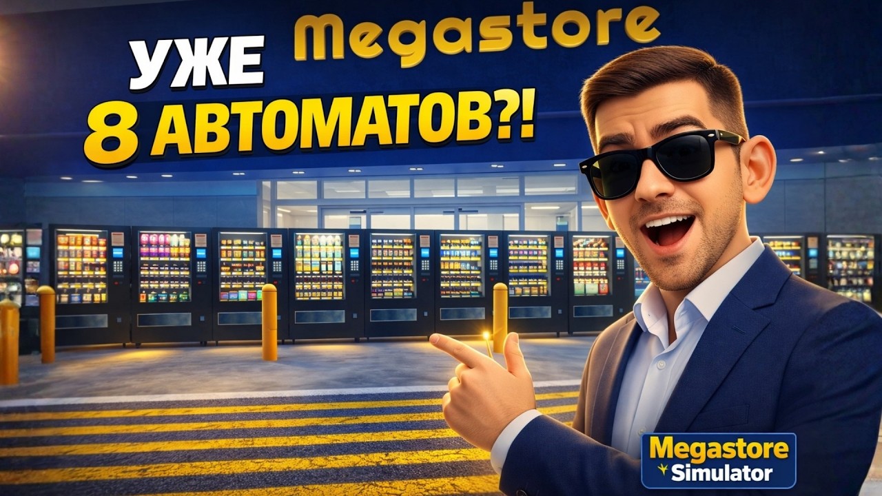 ЭТО УЖЕ МАКСИМУМ АВТОМАТОВ?! ➤ Megastore Simulator #14