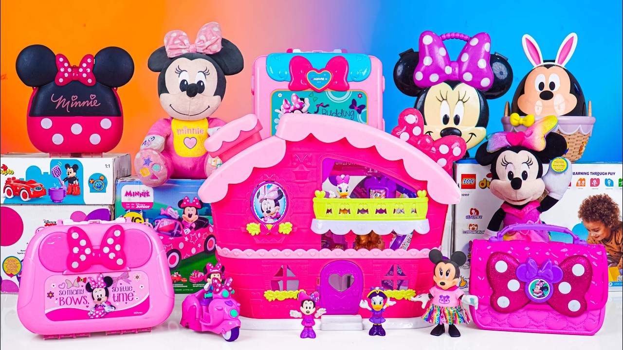 Satisfying with Unboxing Disney Minnie Mouse House Playset, Toys Collection | Review Toys ASMR