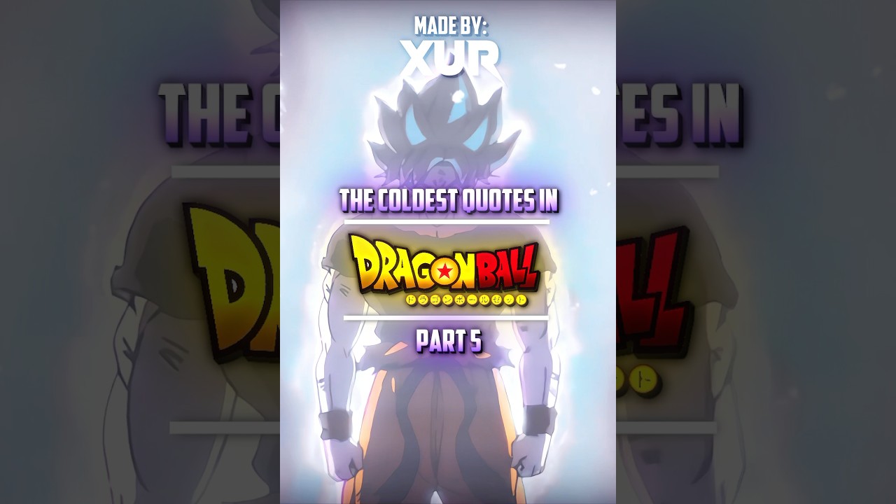 COLDEST QUOTES IN DRAGON BALL PART 5 // #dragonball