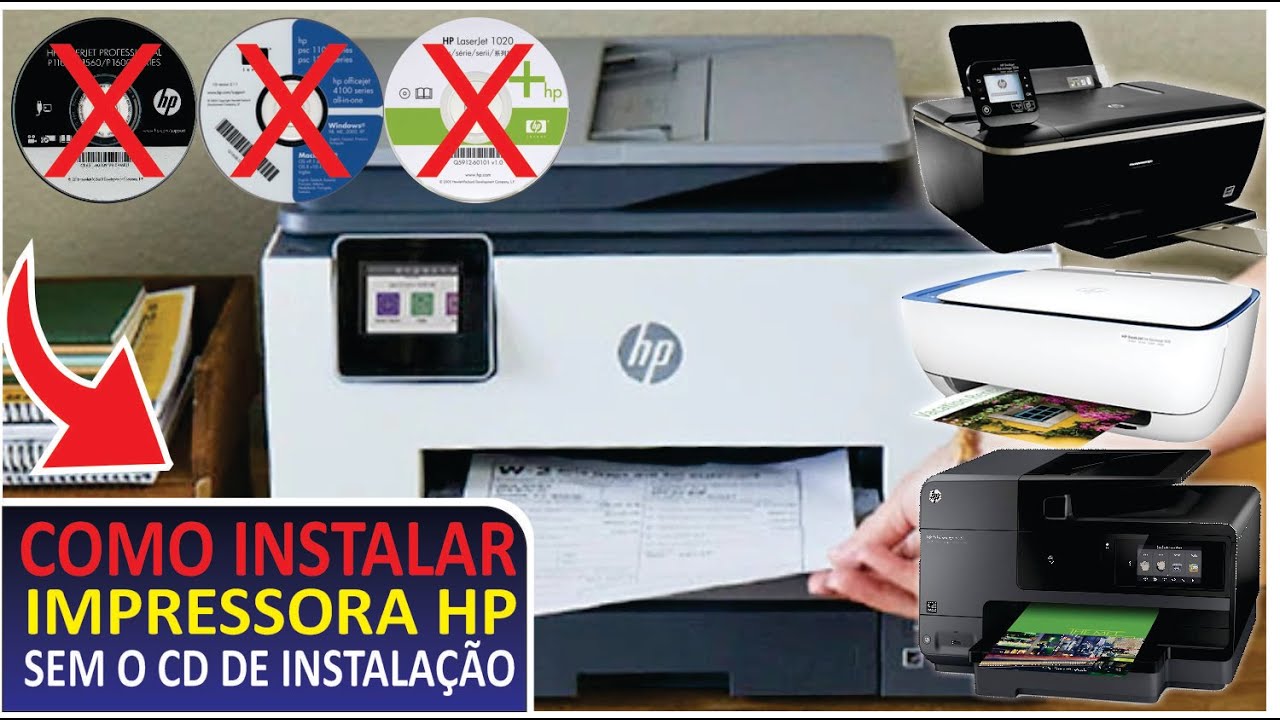 COMO instalar impressora HP sem CD | NÃO tenho o cd da impressora HP o que faço