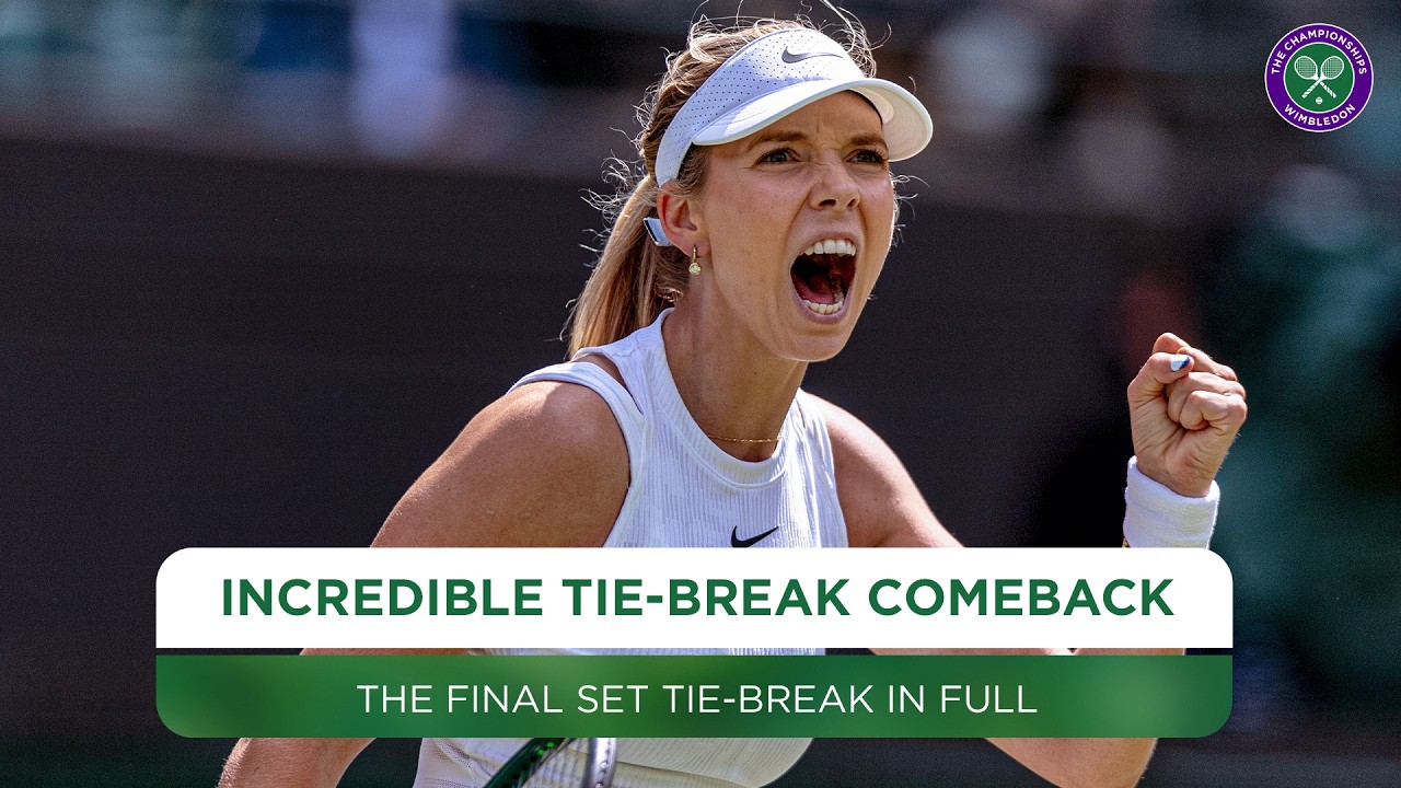 Enthralling tie-break comeback IN FULL | Harriet Dart v Katie Boulter | Replay | Wimbledon 2024