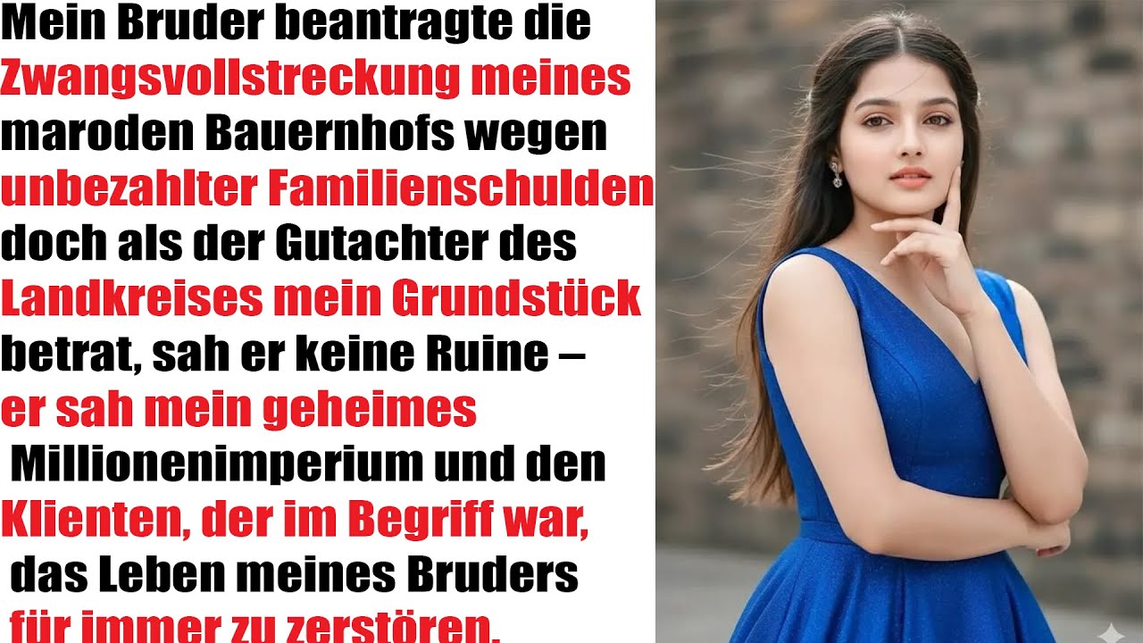 Bruder Will Mein Bauernhof Wegen Schulden – Dann Entdeckte Der Gutachter Etwas Unglaubliches