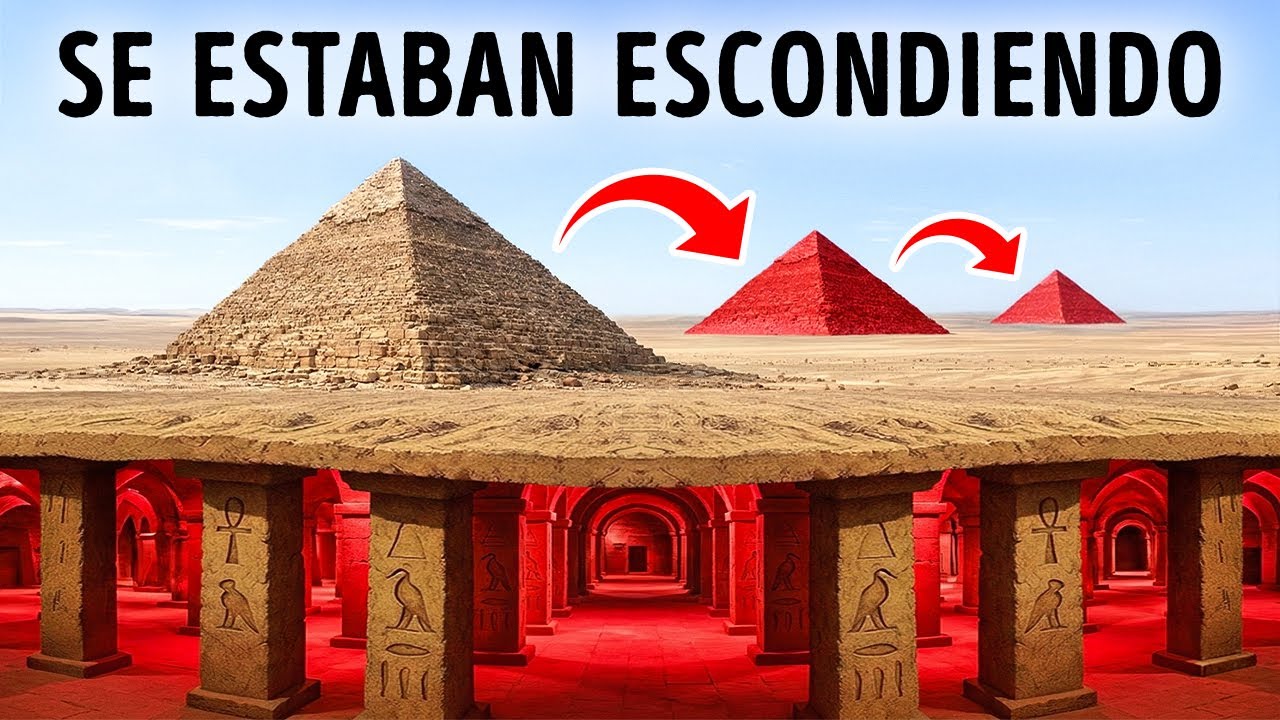 Arqueólogos Revelan Nuevas Cámaras Ocultas Bajo las Pirámides