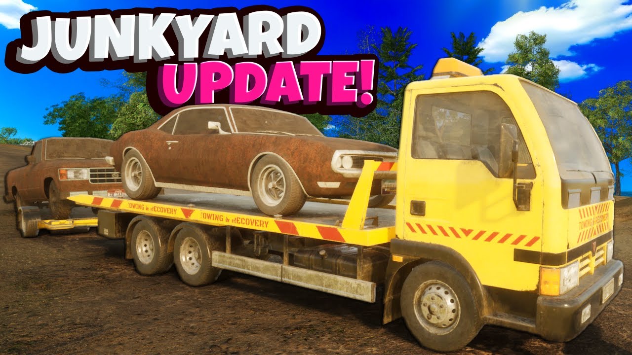 Flipping a BUSTED Rusty Car in the NEW Junkyard Update! (Car Dealer Simulator)