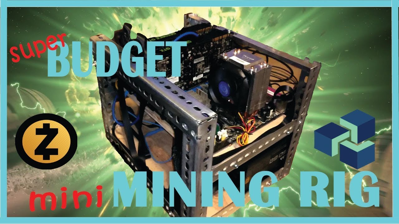 Recycled Low Budget Mining Rig out of Leftover computer Parts!!