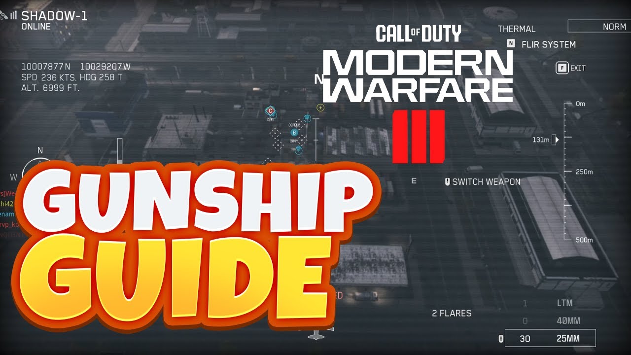 MW3 Gunship Scorestreak