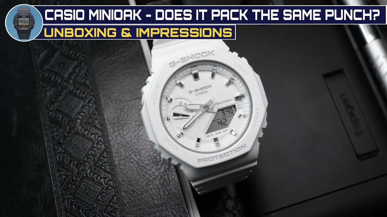 Casio G-Shock MiniOak GMA-SA2100 Review - Mini But Still Mighty?