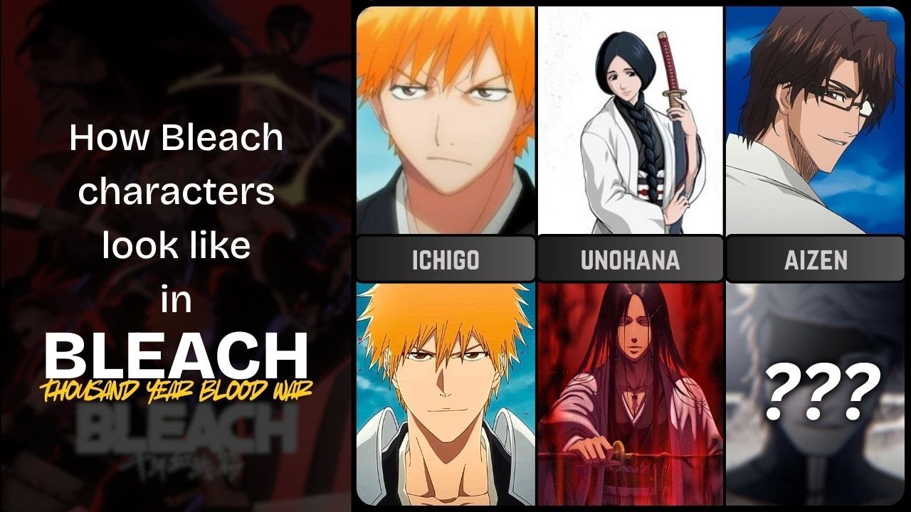 How Bleach Characters look like in Bleach TYBW